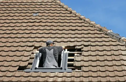 Pose de velux - Belberaud